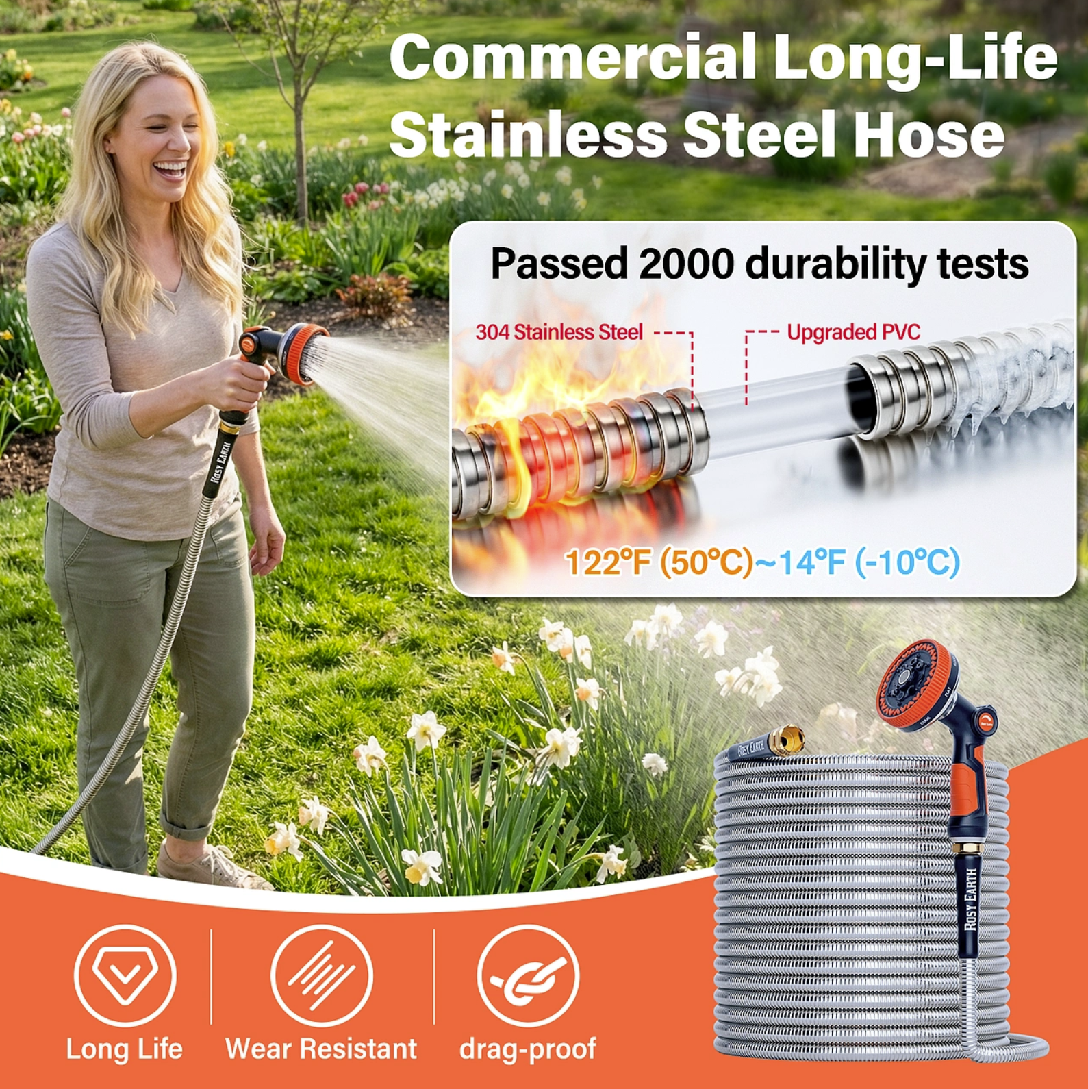 Garden Hose Product Photography
